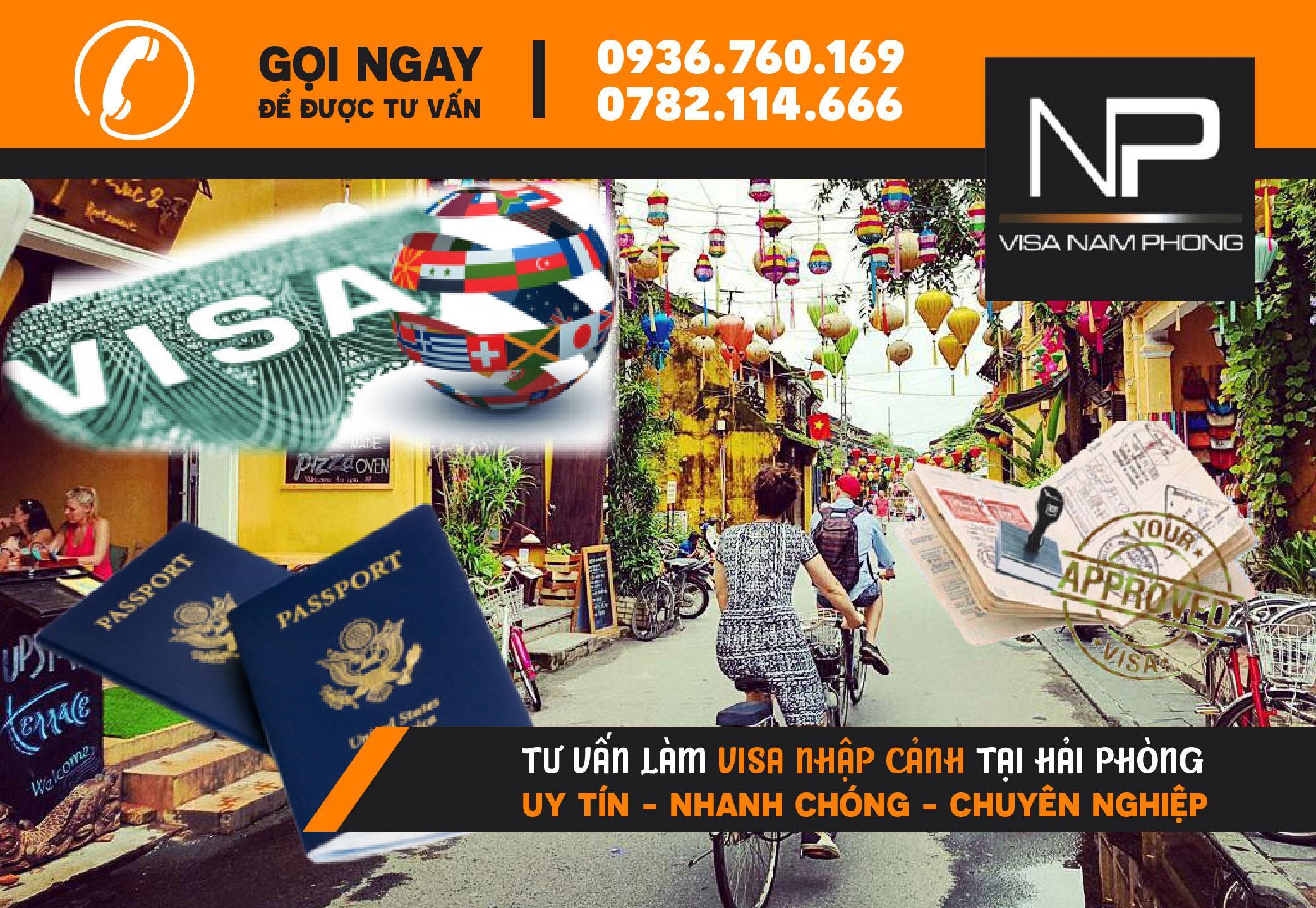 Tư vấn làm visa nhập cảnh tại Hải Phòng