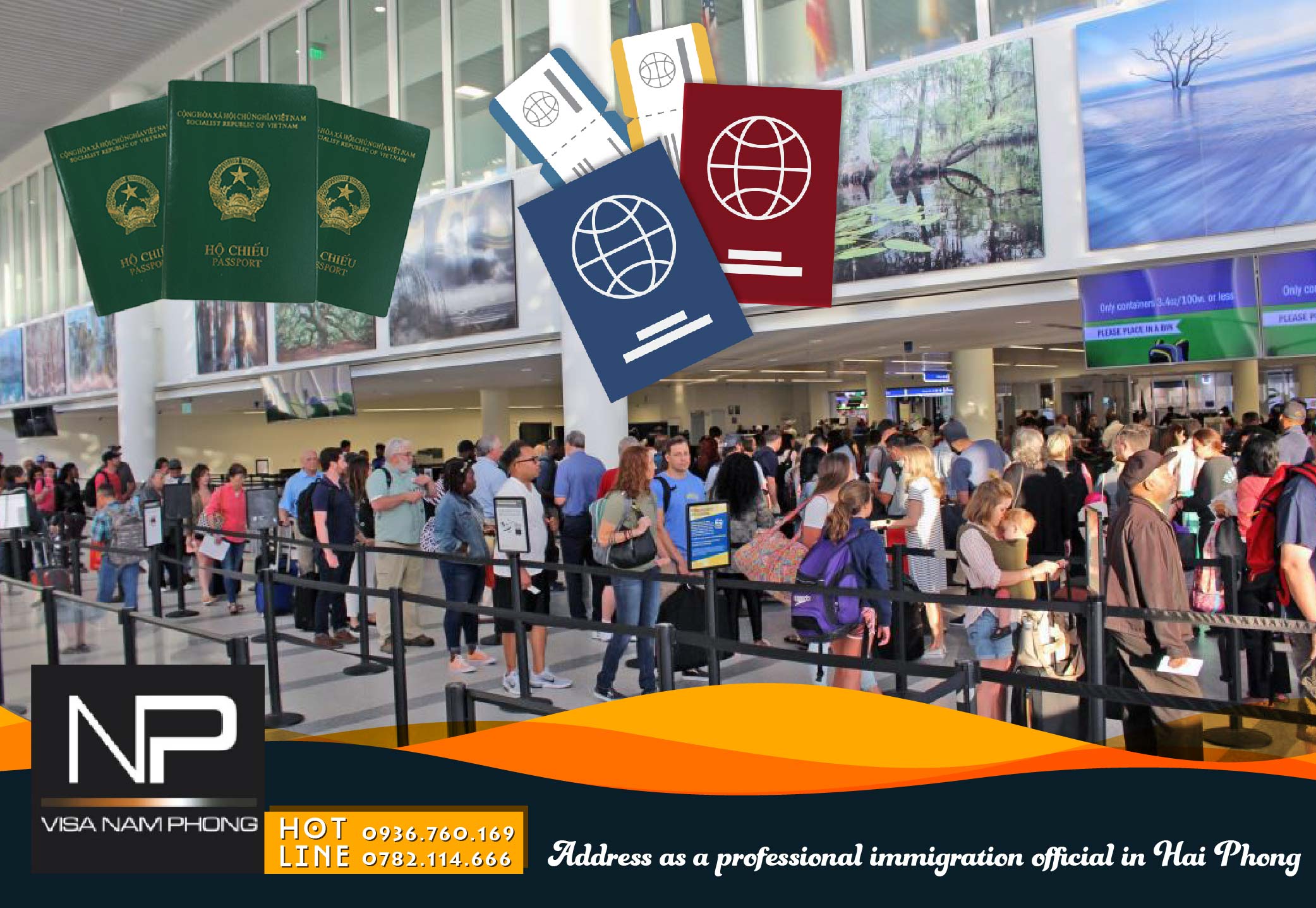 Address as a professional immigration official in Hai Phong
