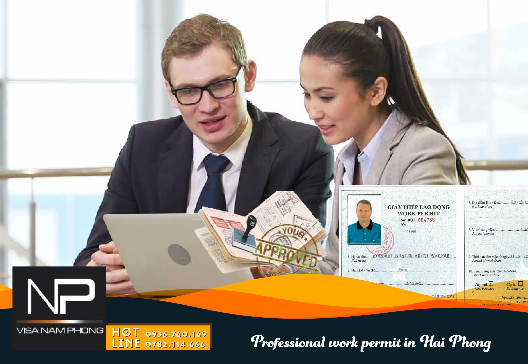 Professional work permit in Hai Phong