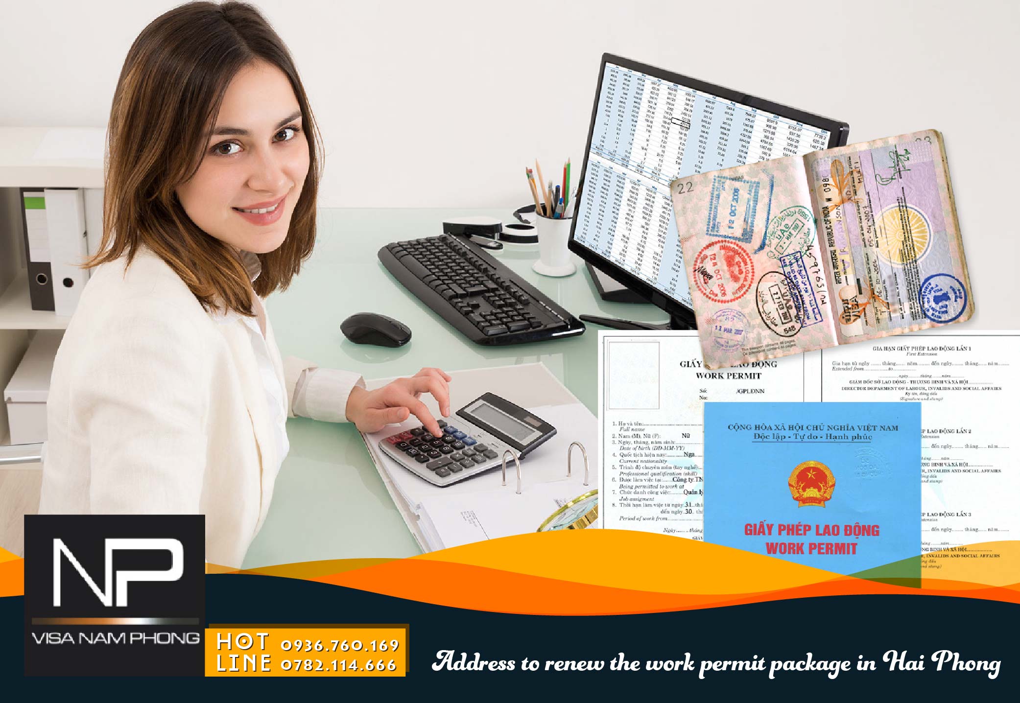 Address to renew the work permit package in Hai Phong