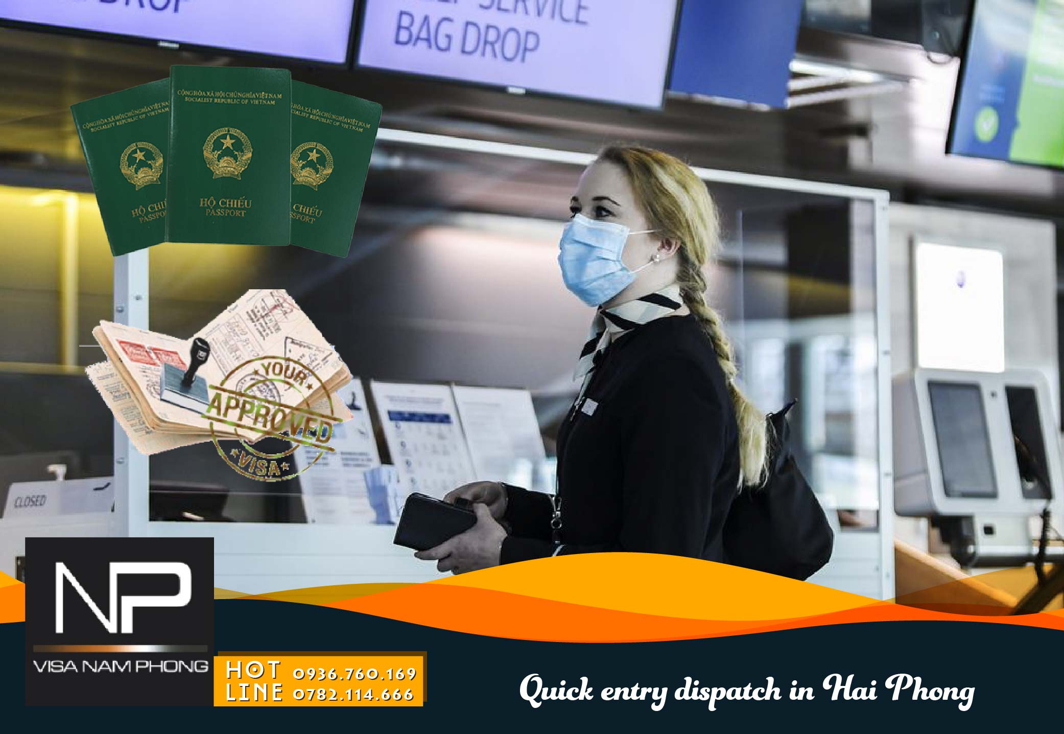 Quick entry dispatch in Hai Phong