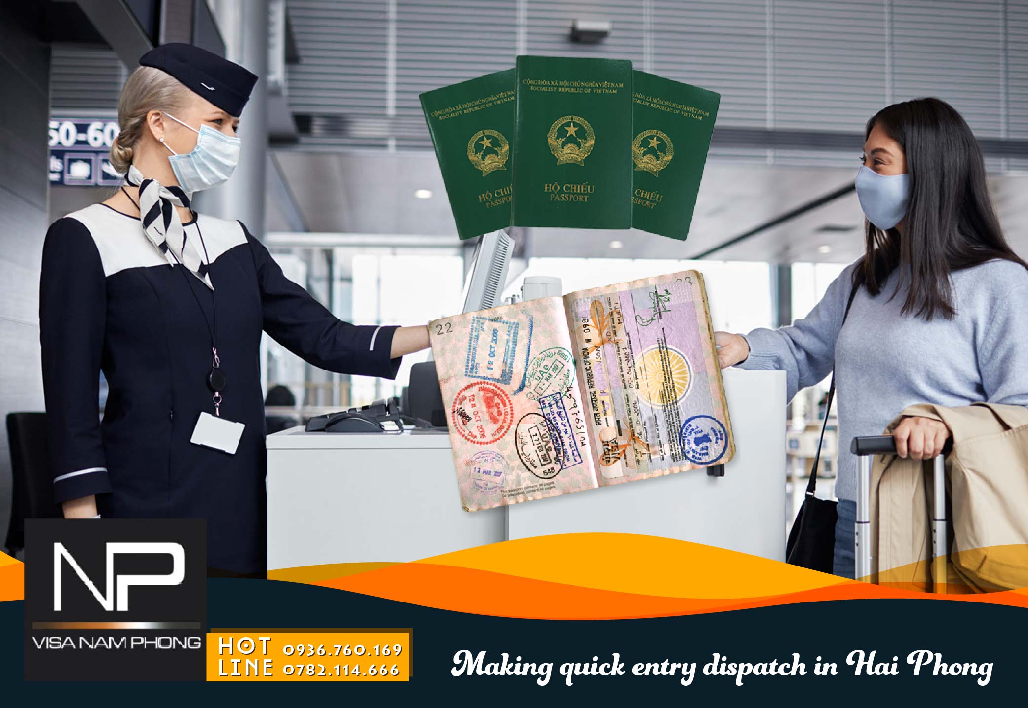 Making quick entry dispatch in Hai Phong