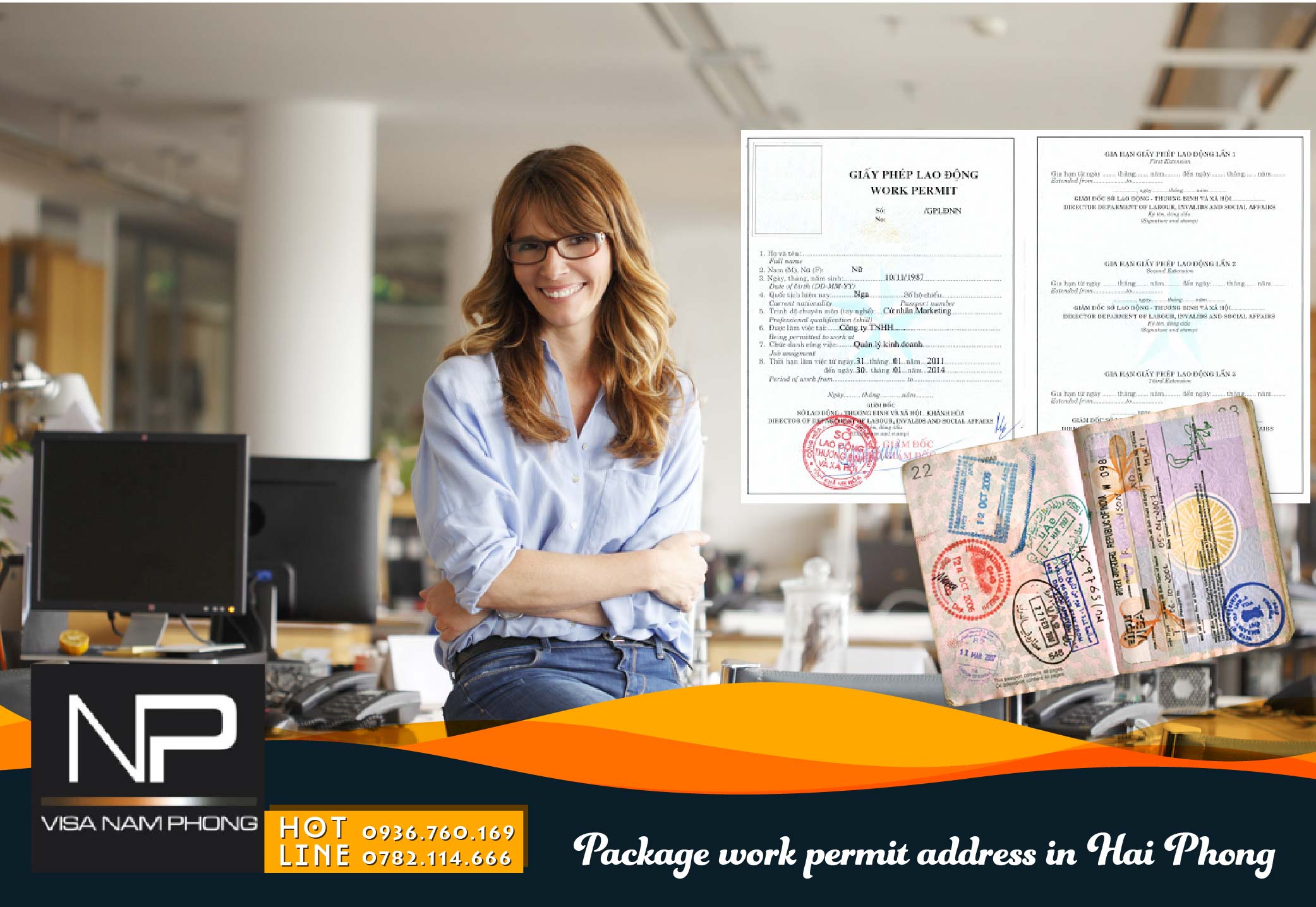 Package work permit address in Hai Phong