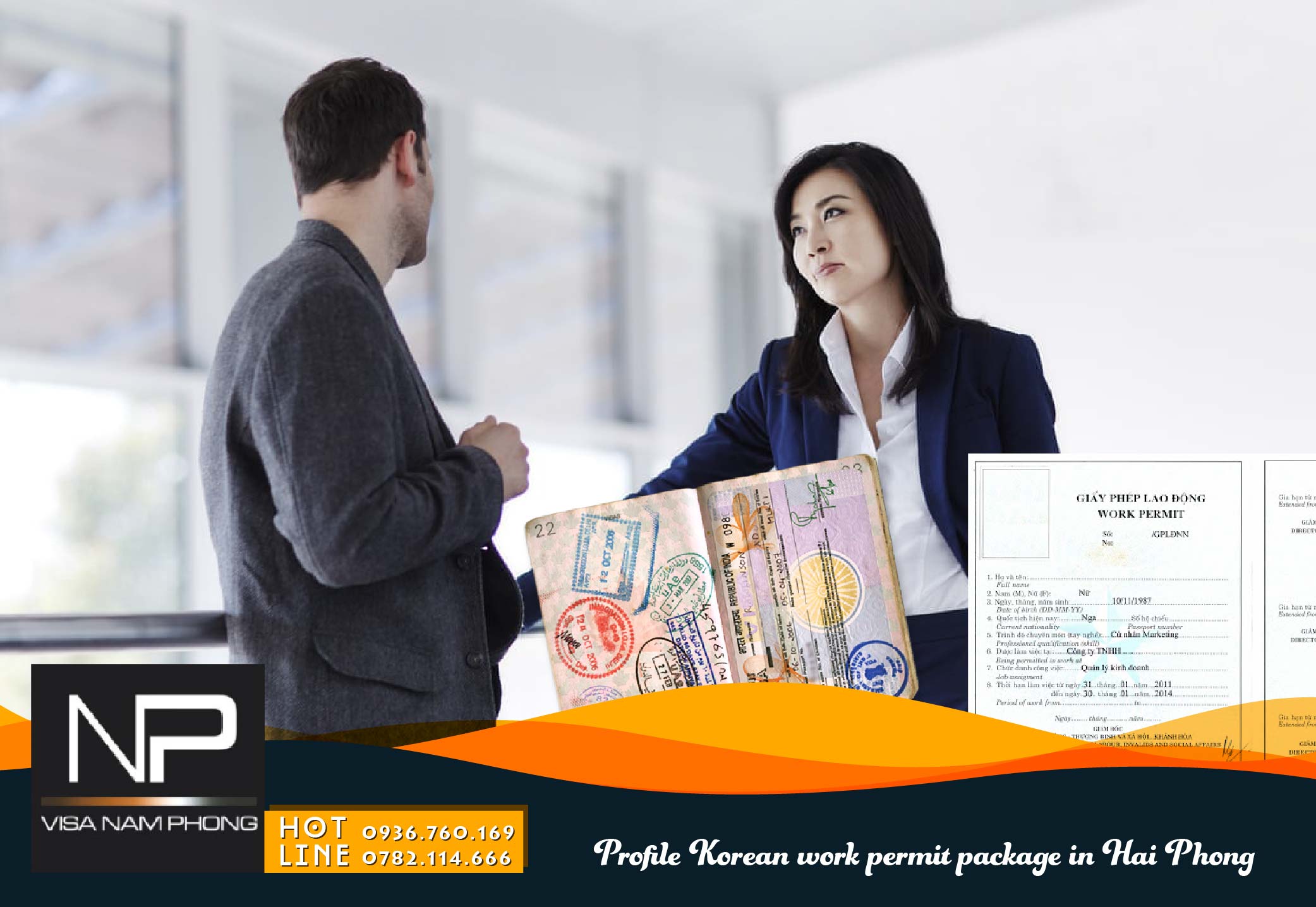 Profile Korean work permit package in Hai Phong