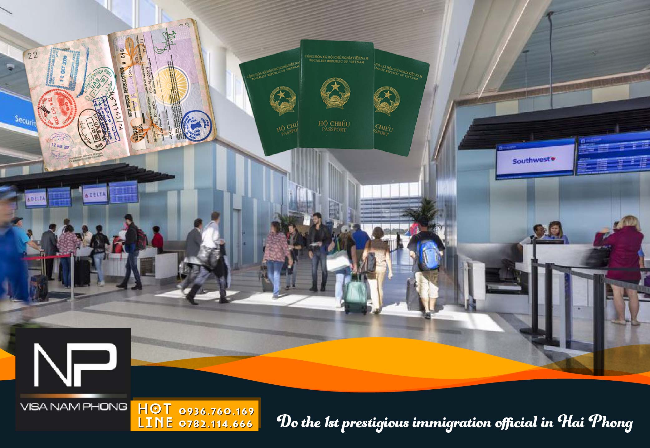 Do the 1st prestigious immigration official in Hai Phong 