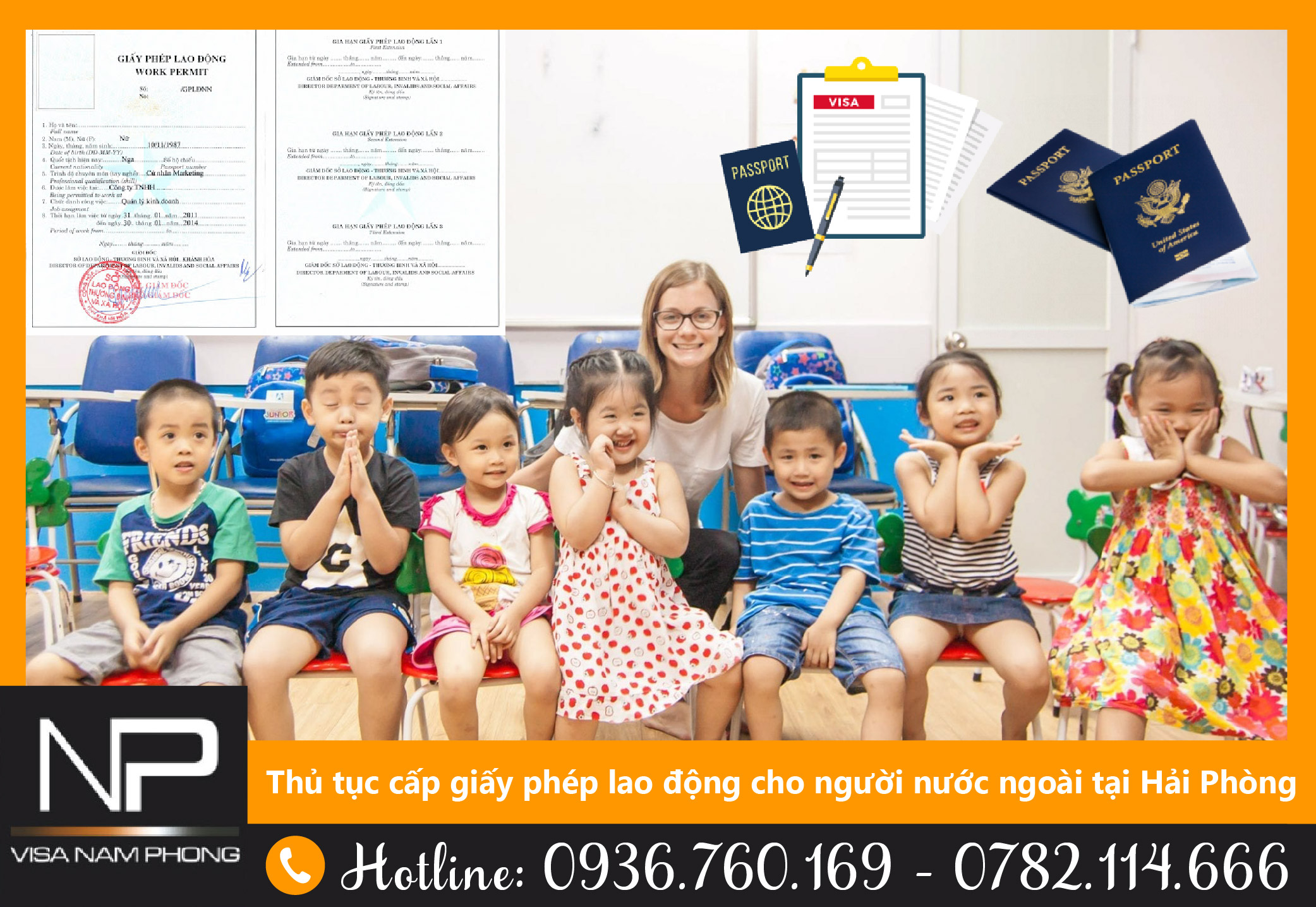 Hồ sơ khi xin cấp giấy phép lao động tại Hải Phòng
