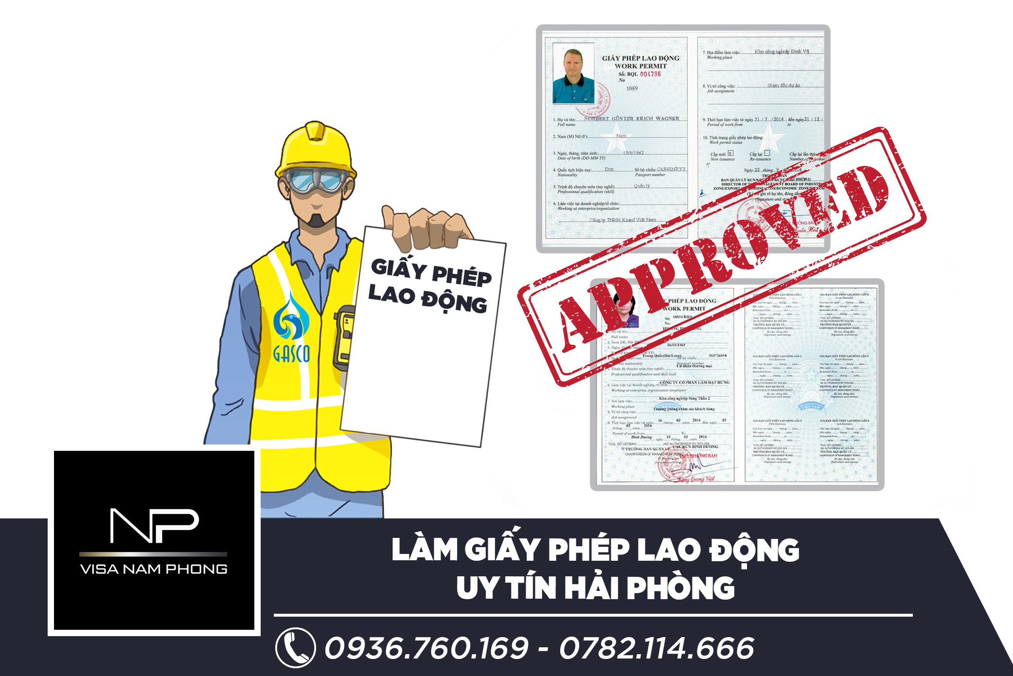 làm giấy phép lao động uy tín hải phòng