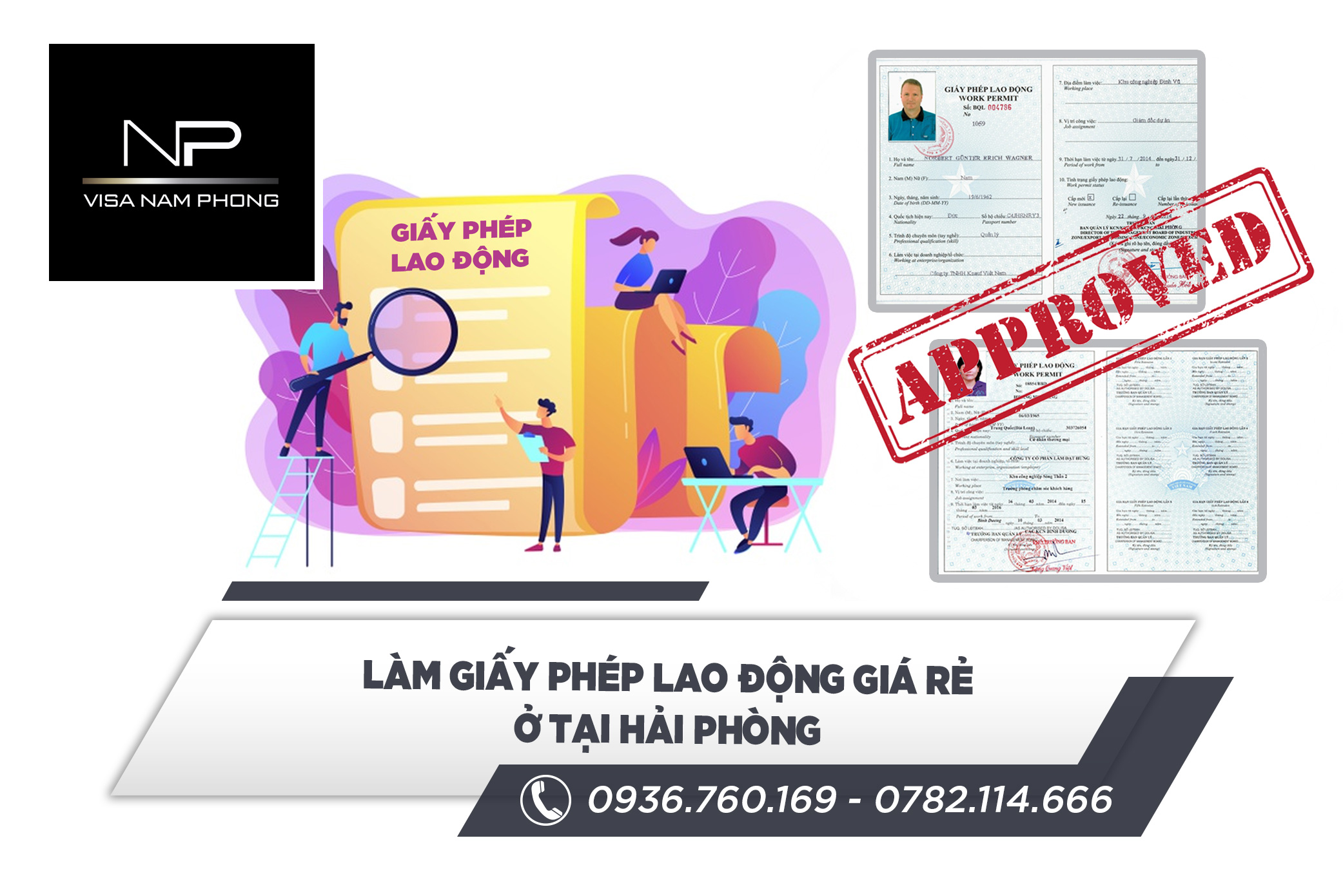 làm giấy phép lao động giá rẻ ở tại hải phòng