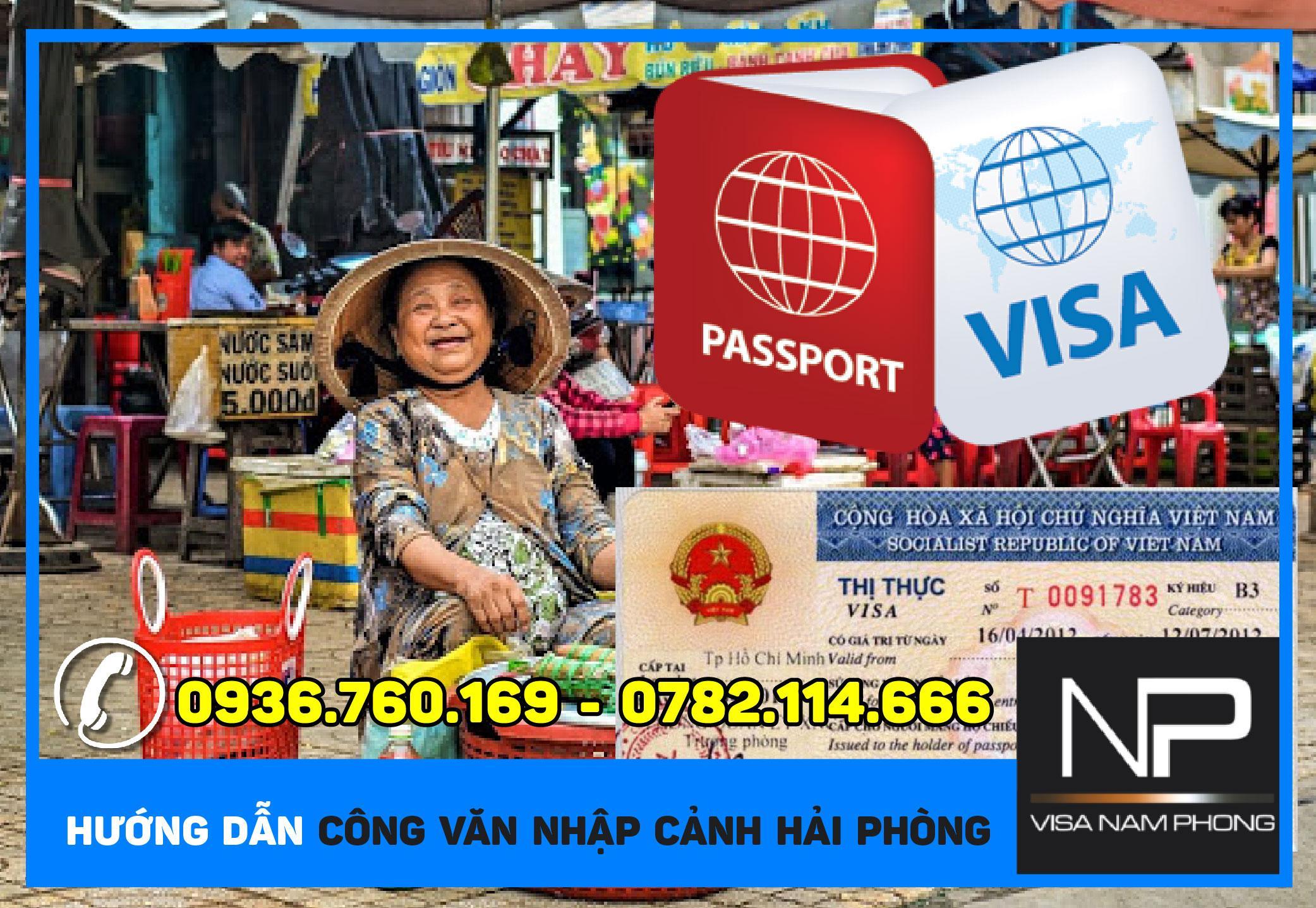 Hướng dẫn công văn nhập cảnh tại Hải Phòng