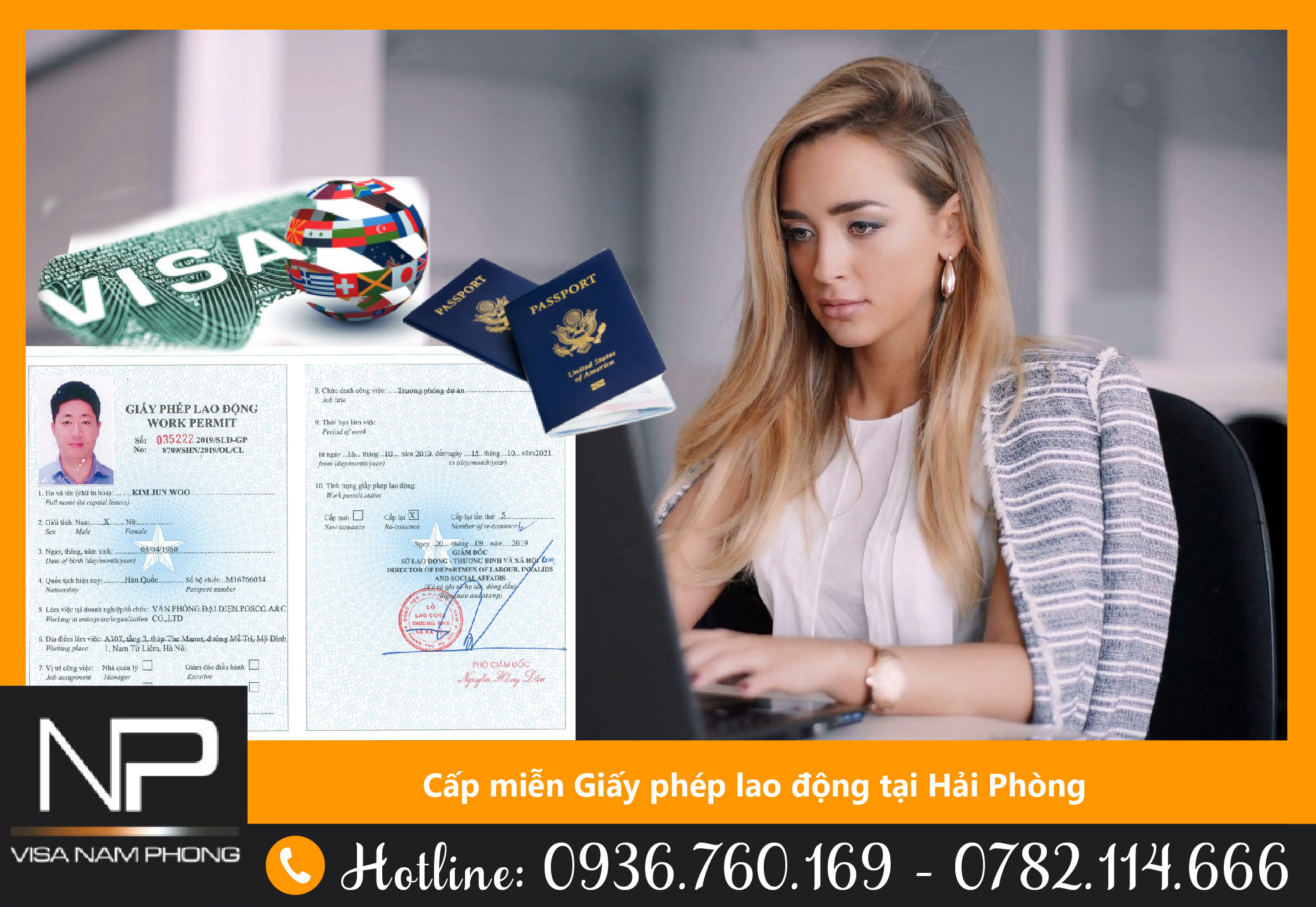 Tư vấn hồ sơ làm giấy phép lao động tại Hải Phòng