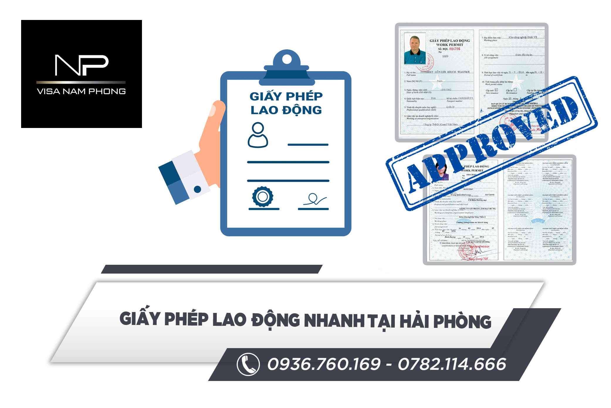 Giấy phép lao động nhanh tại hải phòng