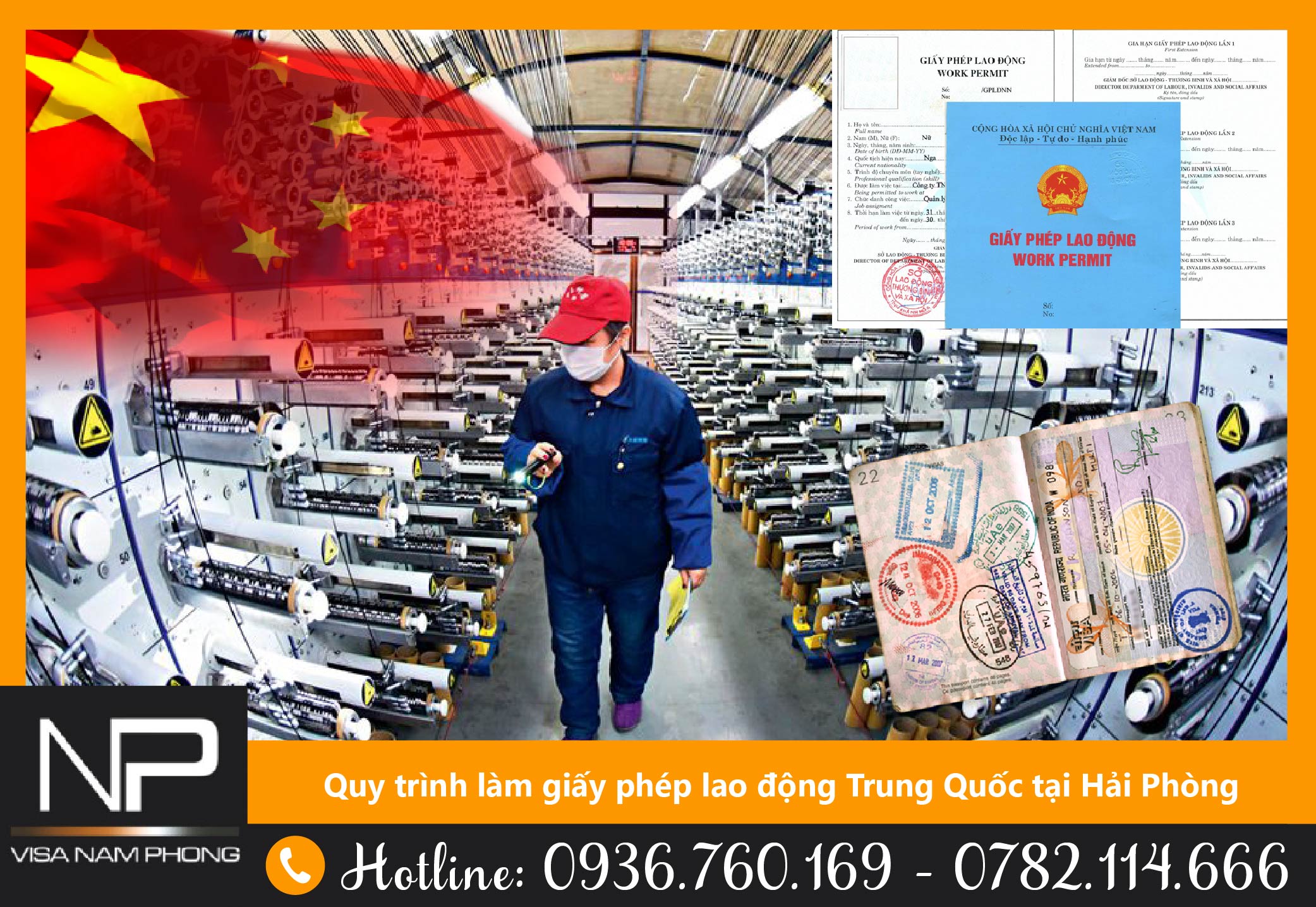 Quy trình làm giấy phép lao động Trung Quốc tại Hải Phòng