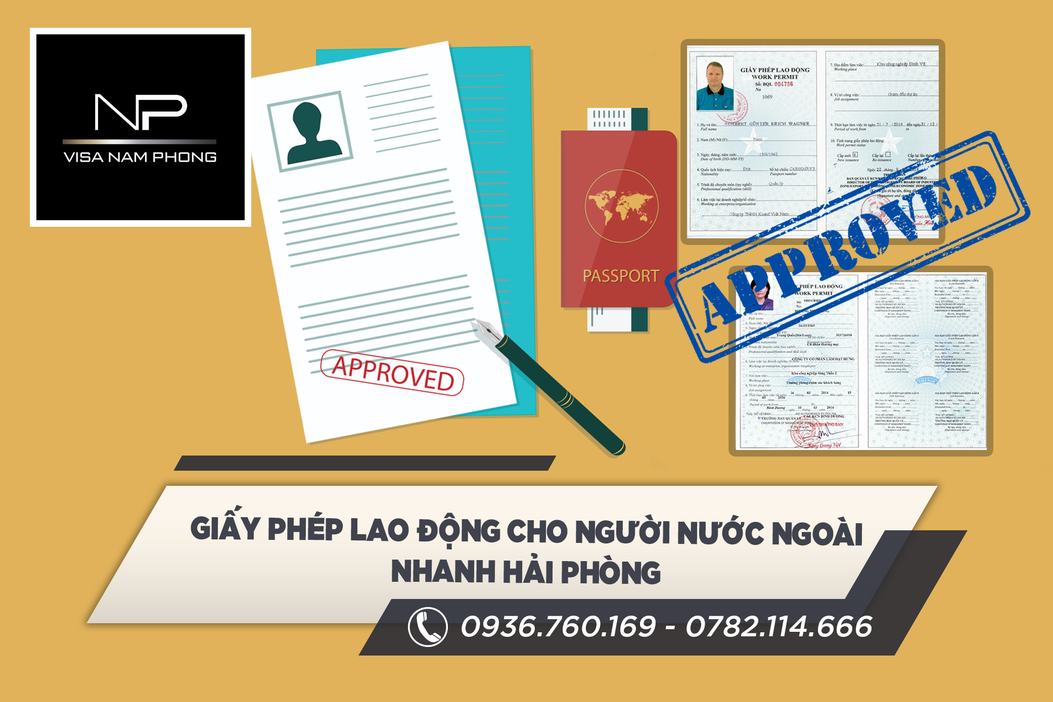 Giấy phép lao động cho người nước ngoài nhanh hải phòng