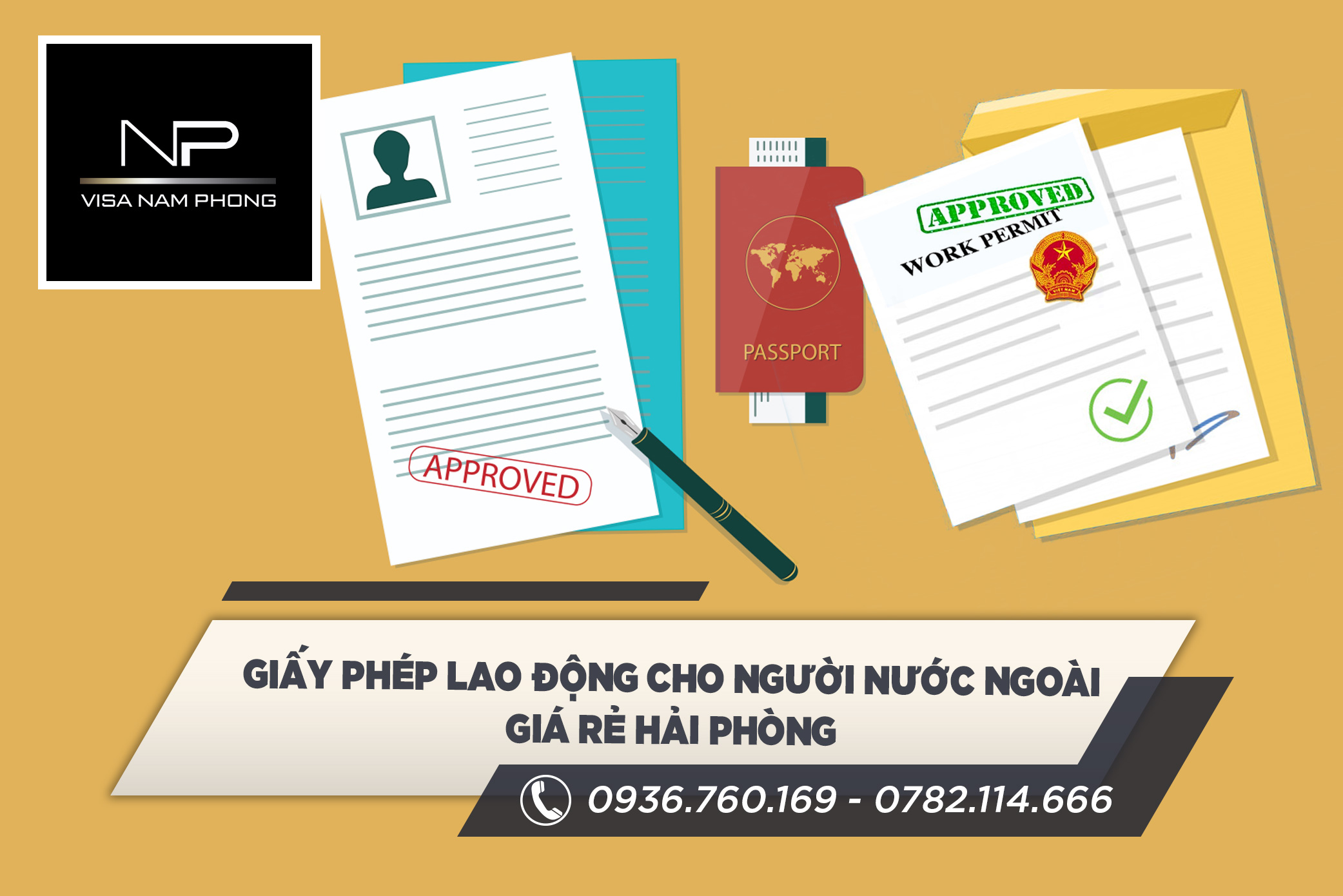 Giấy phép lao động cho người nước ngoài giá rẻ hải phòng