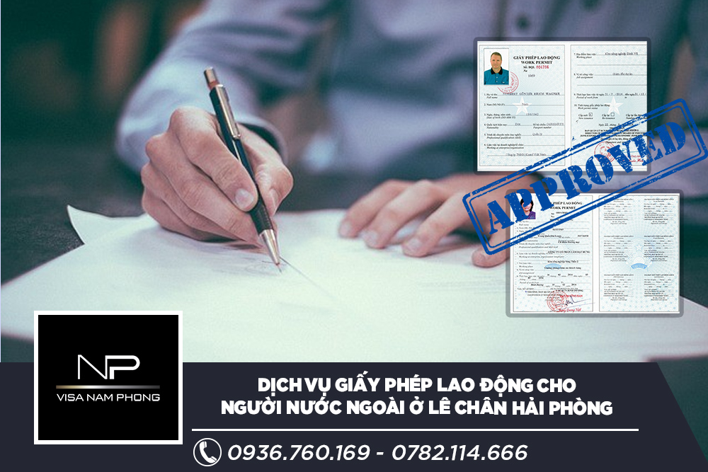 Dịch vụ giấy phép lao động cho người nước ngoài ở Lê Chân Hải phòng