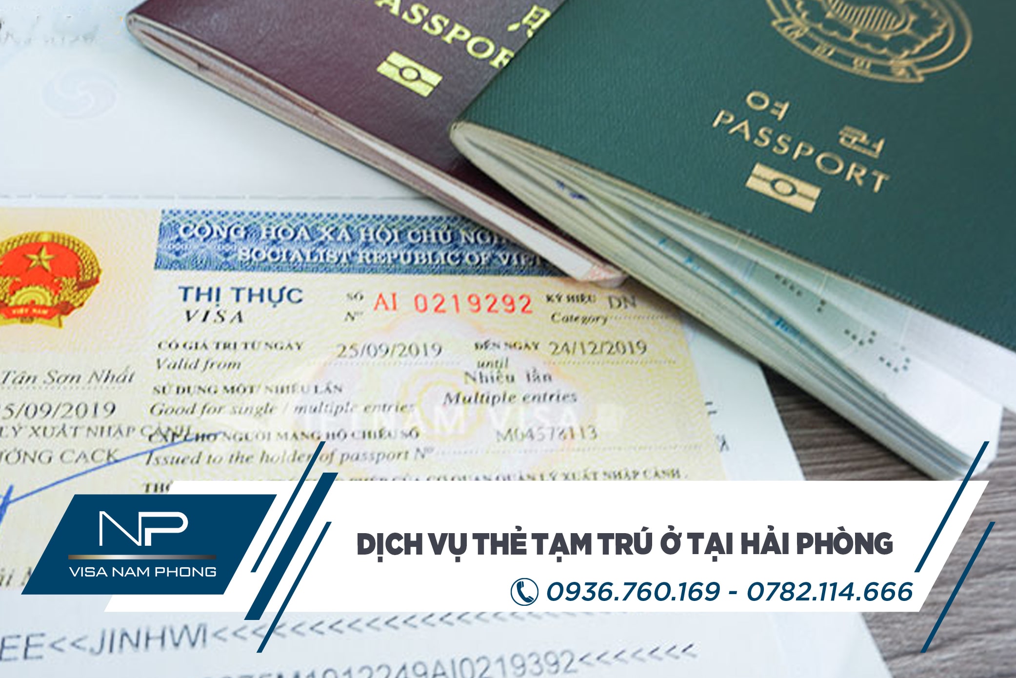 Dịch vụ thẻ tạm trú ở tại Hải Phòng	