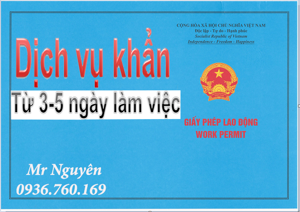 Lao động phổ thông có được cấp giấy phép lao động không ?
