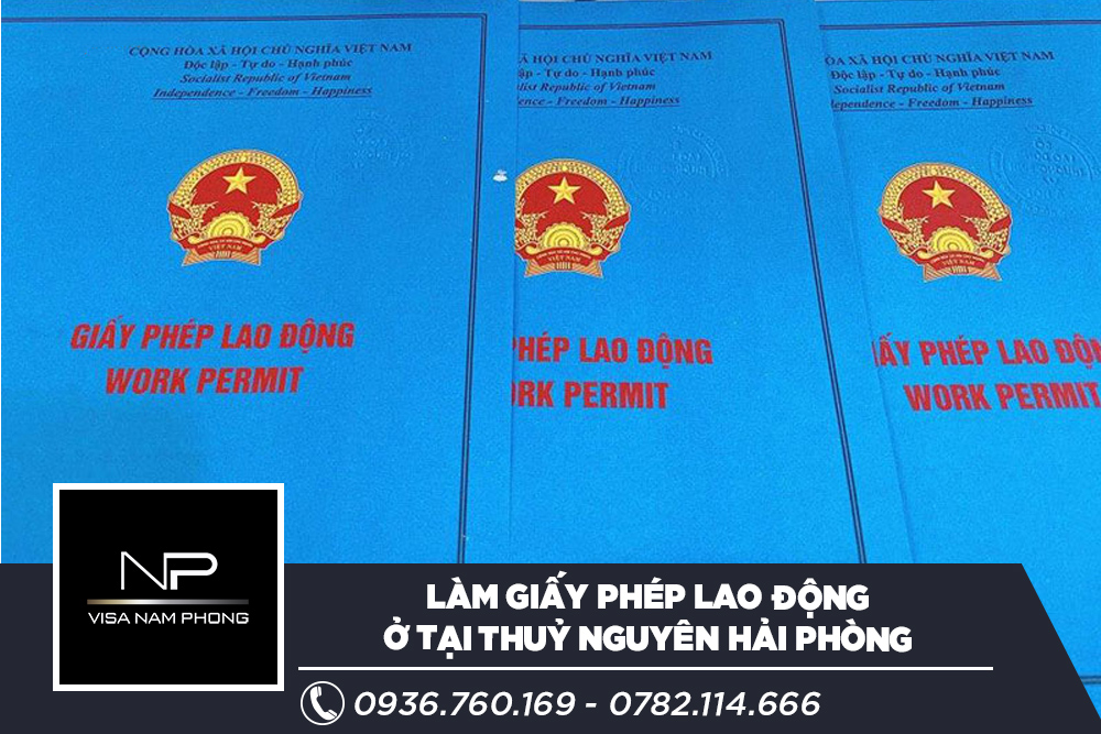 Làm giấy phép lao động ở tại Thuỷ Nguyên Hải phòng
