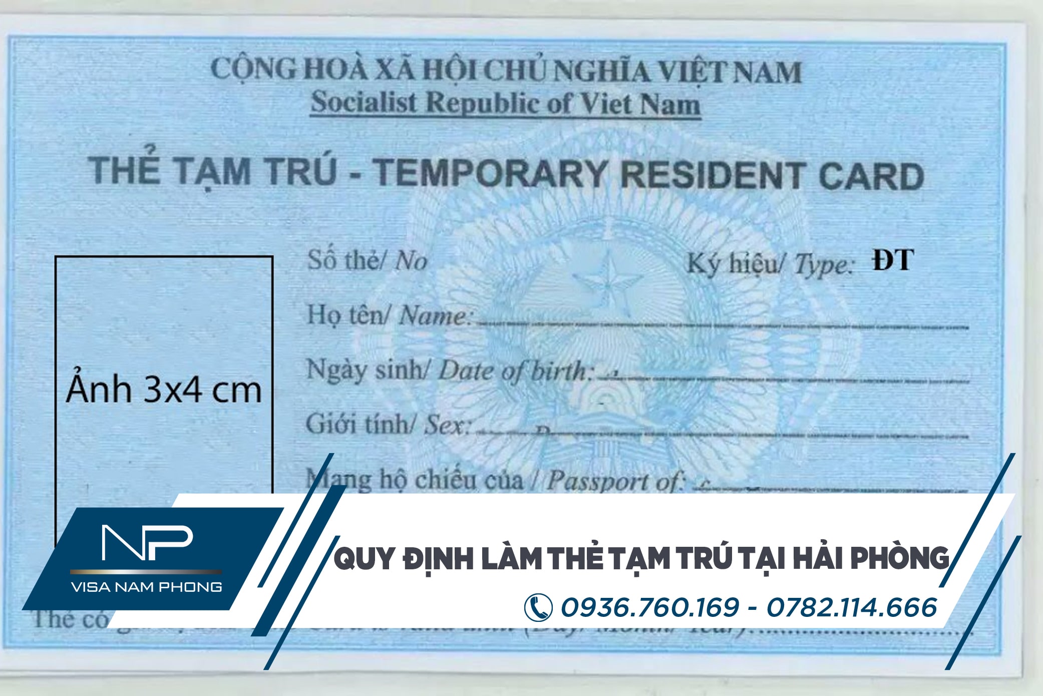 Quy định làm Thẻ tạm trú tại Hải Phòng