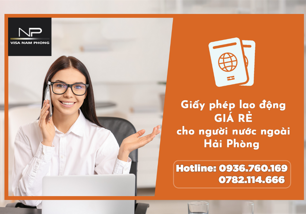 Giấy phép lao động giá rẻ cho người nước ngoài hải phòng