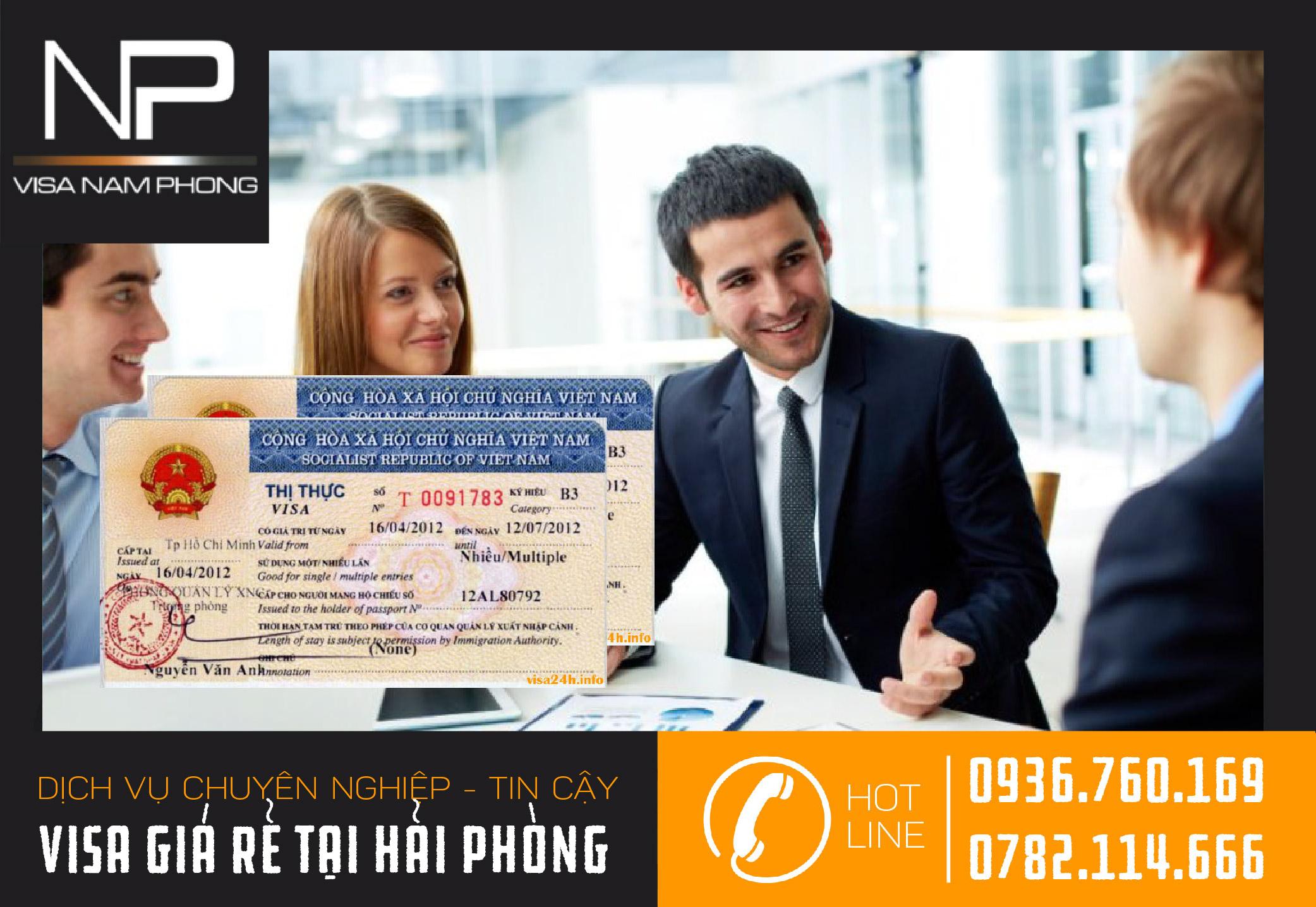 Visa giá rẻ tại Hải Phòng