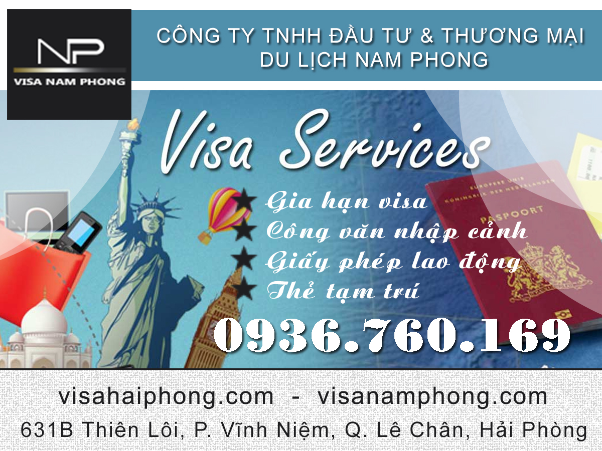 Tư vấn dịch vụ gia hạn visa nhập cảnh cho người nước ngoài tại Hải Phòng