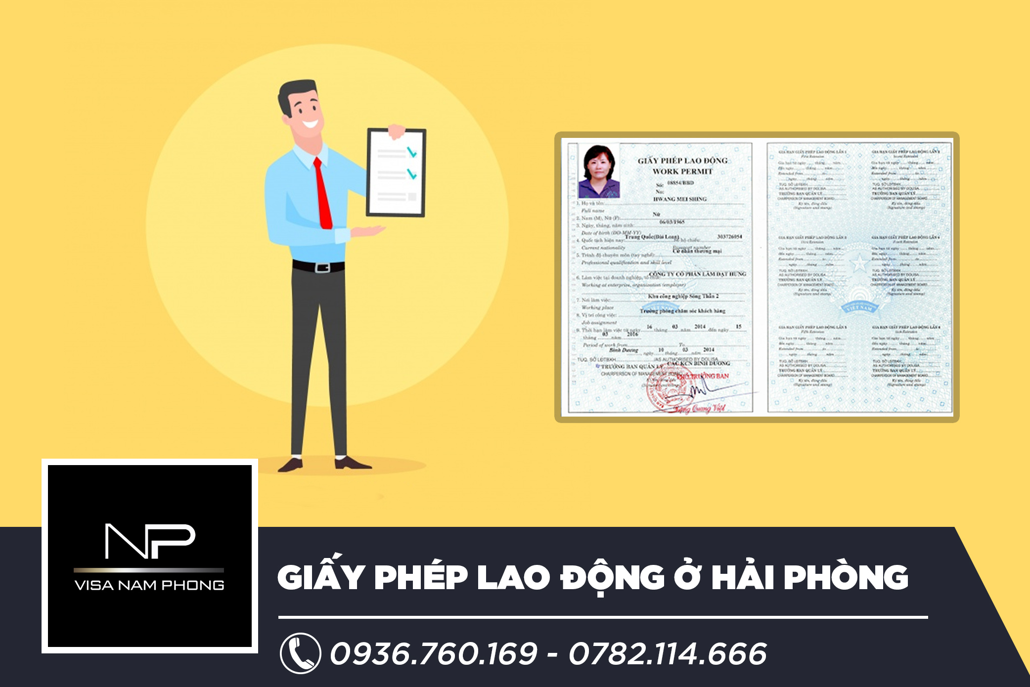 Giấy phép lao động ở Hải Phòng