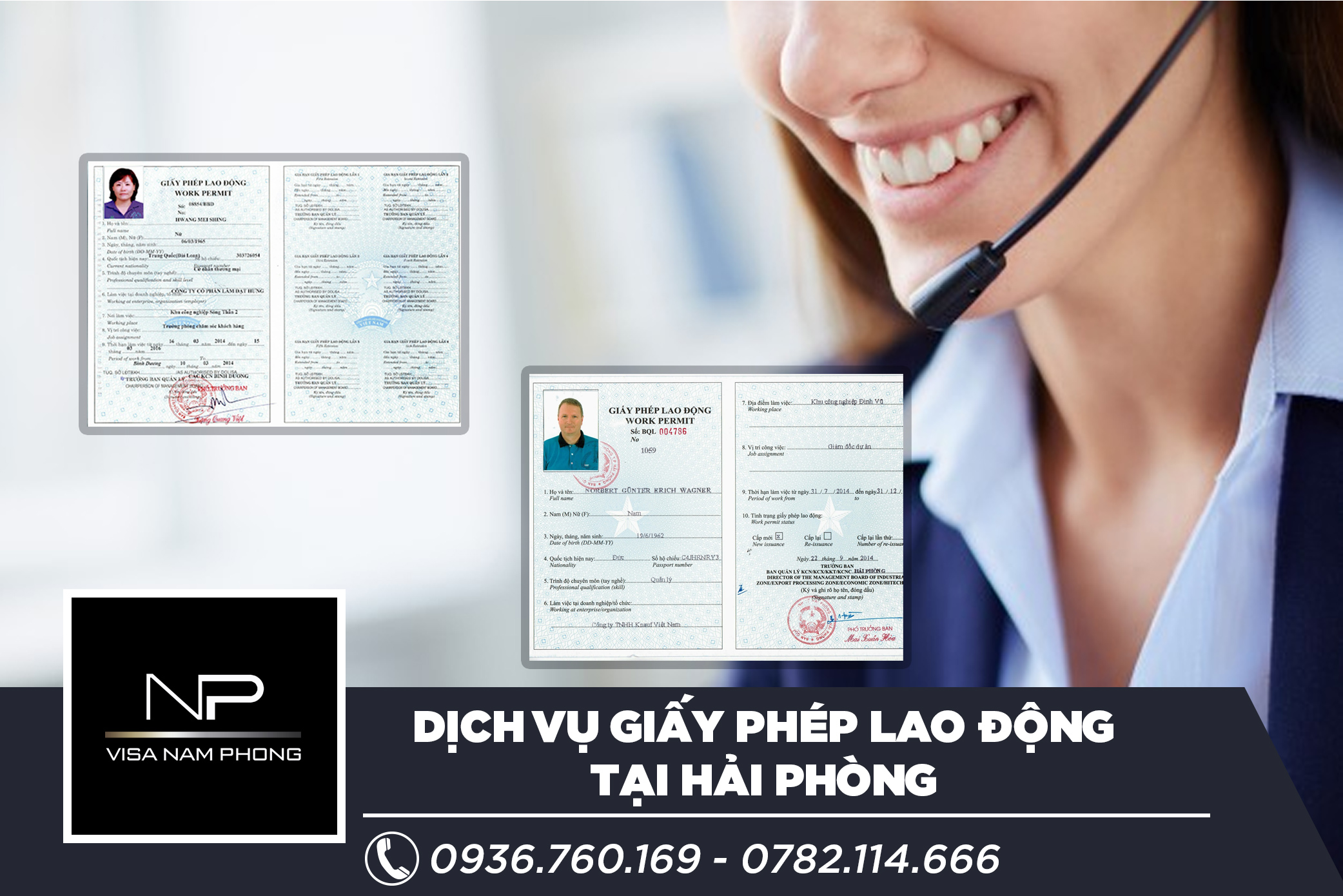 Dịch vụ giấy phép lao động tại Hải Phòng