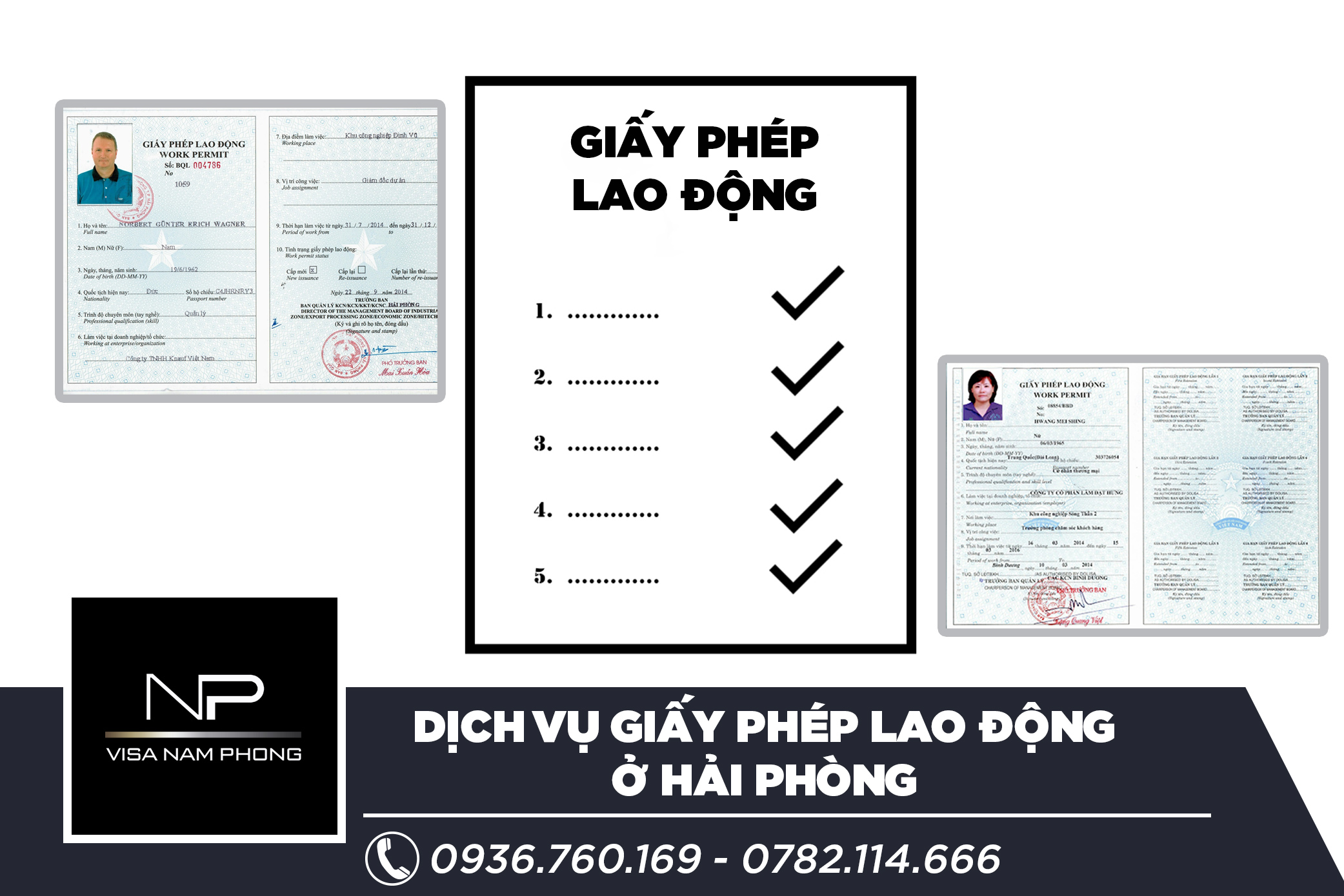 Dịch vụ giấy phép lao động ở Hải Phòng