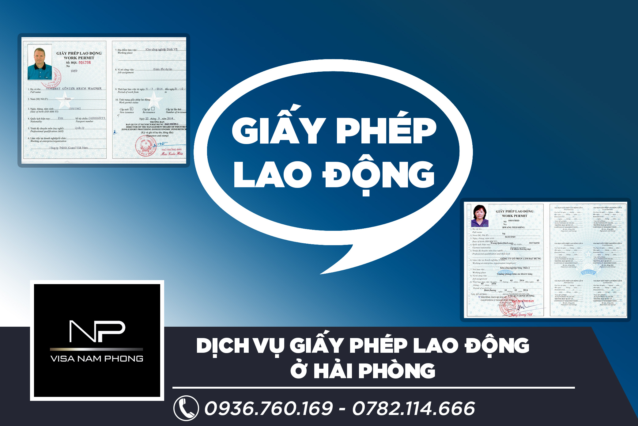 Dịch vụ giấy phép lao động ở Hải Phòng