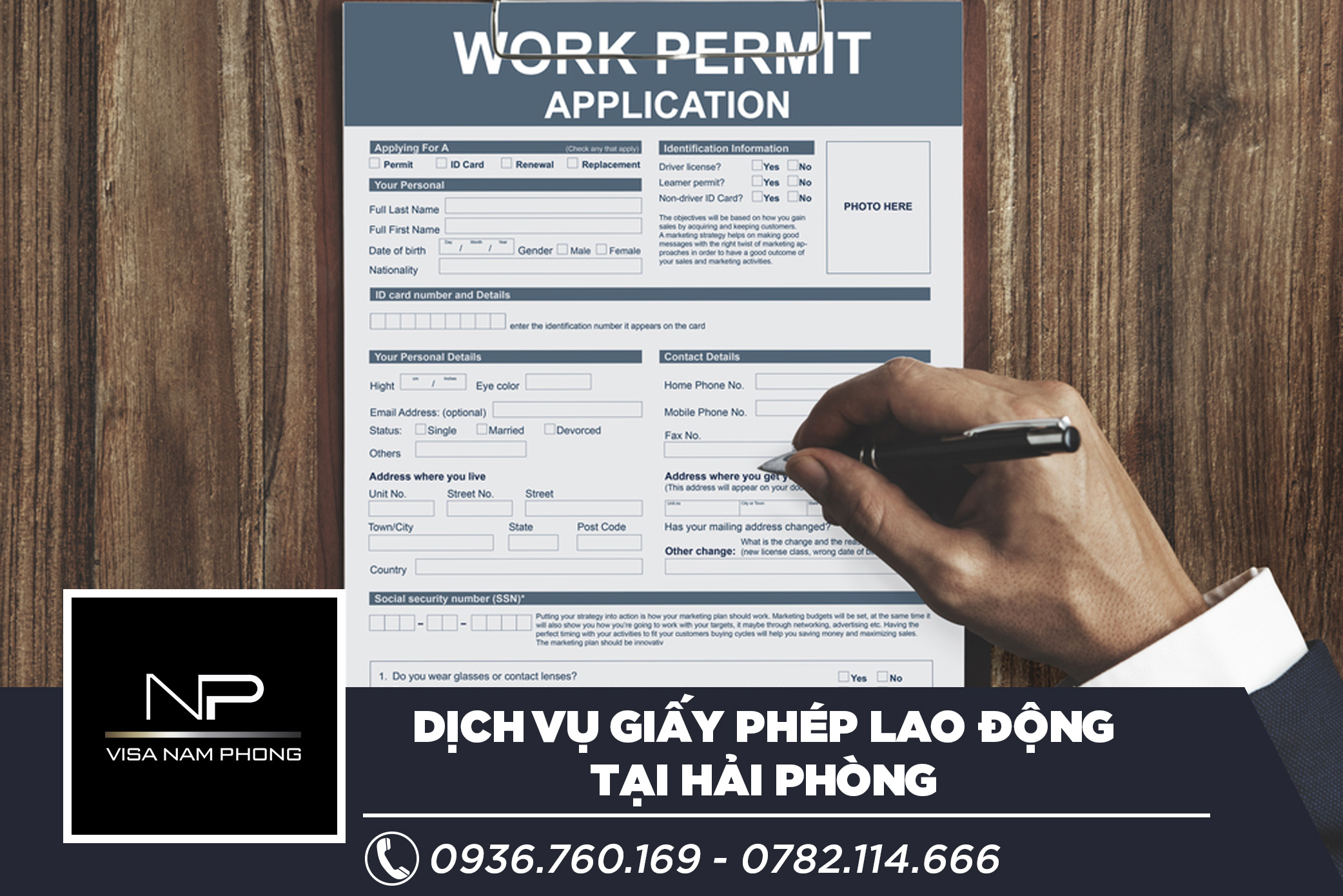 Dịch vụ giấy phép lao động tại Hải Phòng