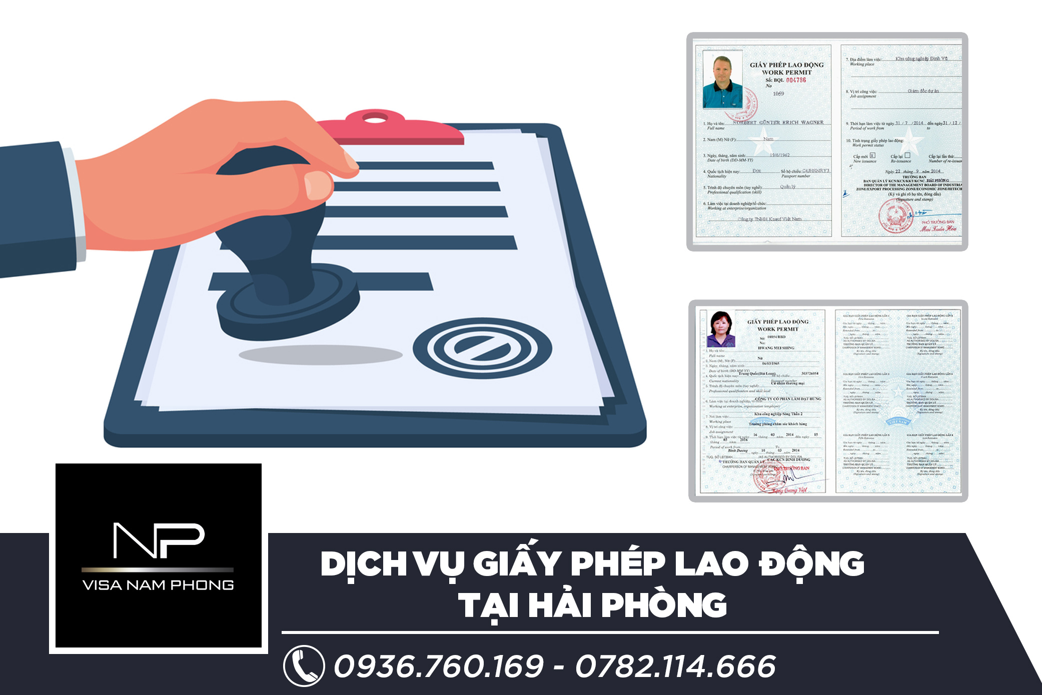Dịch vụ giấy phép lao động tại Hải Phòng