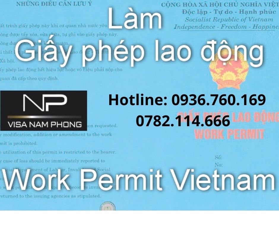 Giấy phép lao động cho người nước ngoài hải phòng