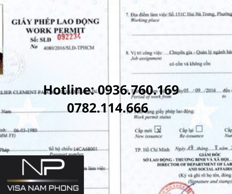 Tư vấn Giấy phép lao động chuyên nghiệp hải phòng
