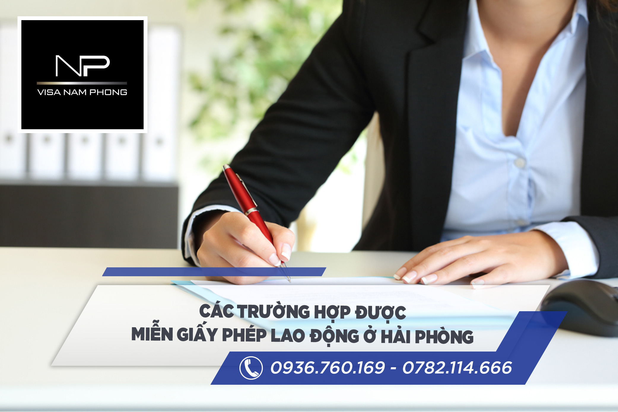 Các trường hợp được miễn giấy phép lao động ở Hải Phòng