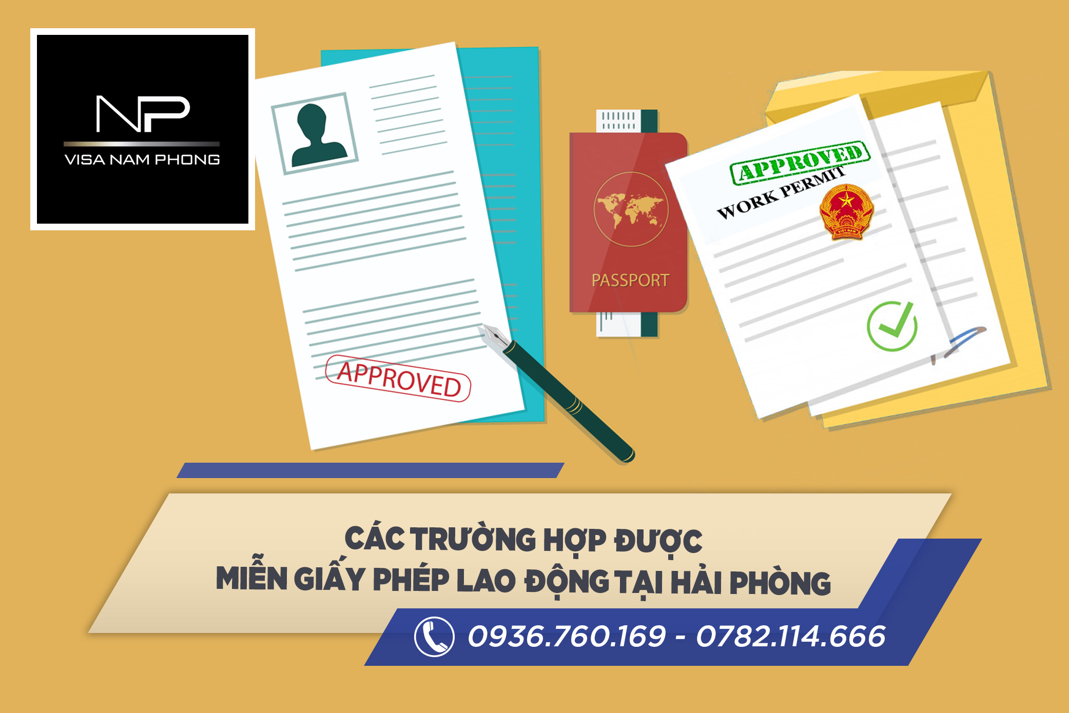 Các trường hợp được miễn giấy phép lao động tại Hải Phòng