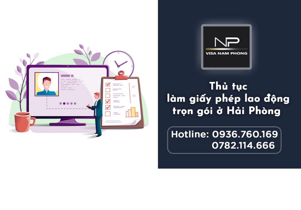 Thủ tục làm giấy phép lao động trọn gói ở hải phòng
