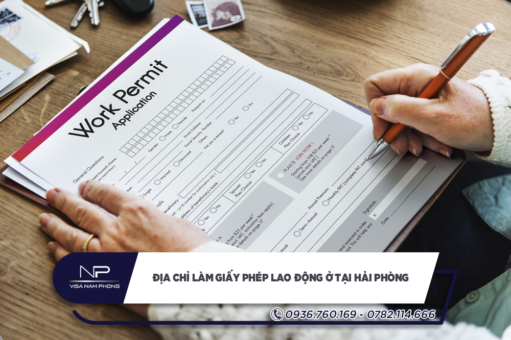 Địa chỉ làm giấy phép lao động ở tại Hải Phòng