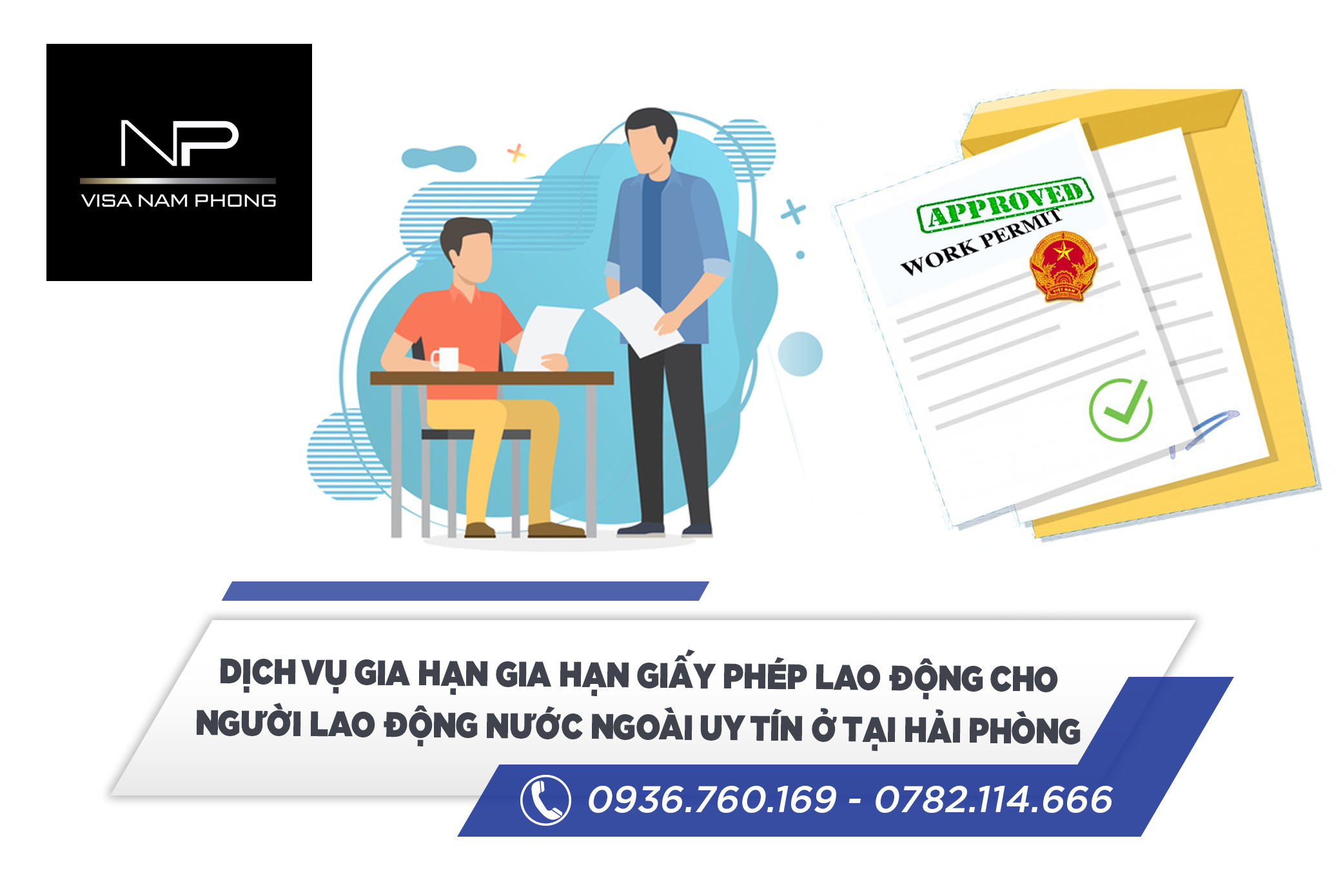 Dịch vụ gia hạn gia hạn giấy phép lao động cho người lao động nước ngoài uy tín ở tại Hải Phòng