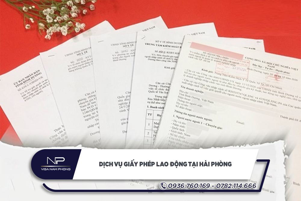 Dịch vụ giấy phép lao động tại Hải Phòng tháng 10/2021