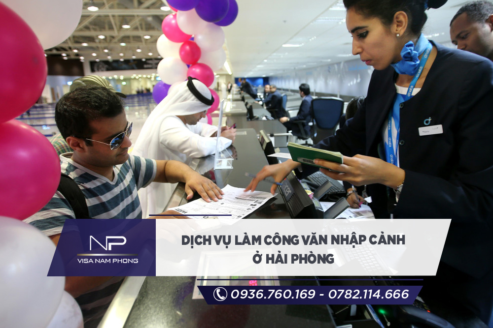 Dịch vụ làm công văn nhập cảnh ở Hải Phòng