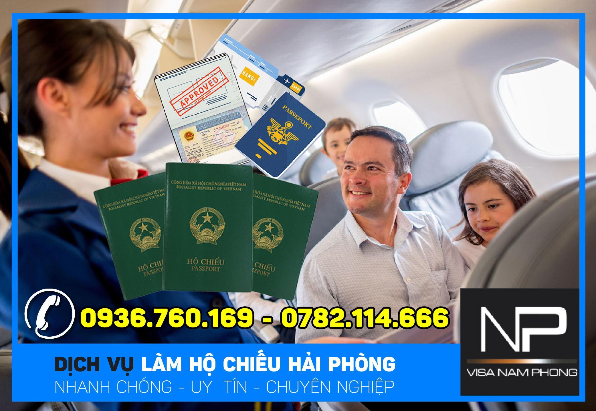 Dịch vụ làm hộ chiếu tại Hải Phòng