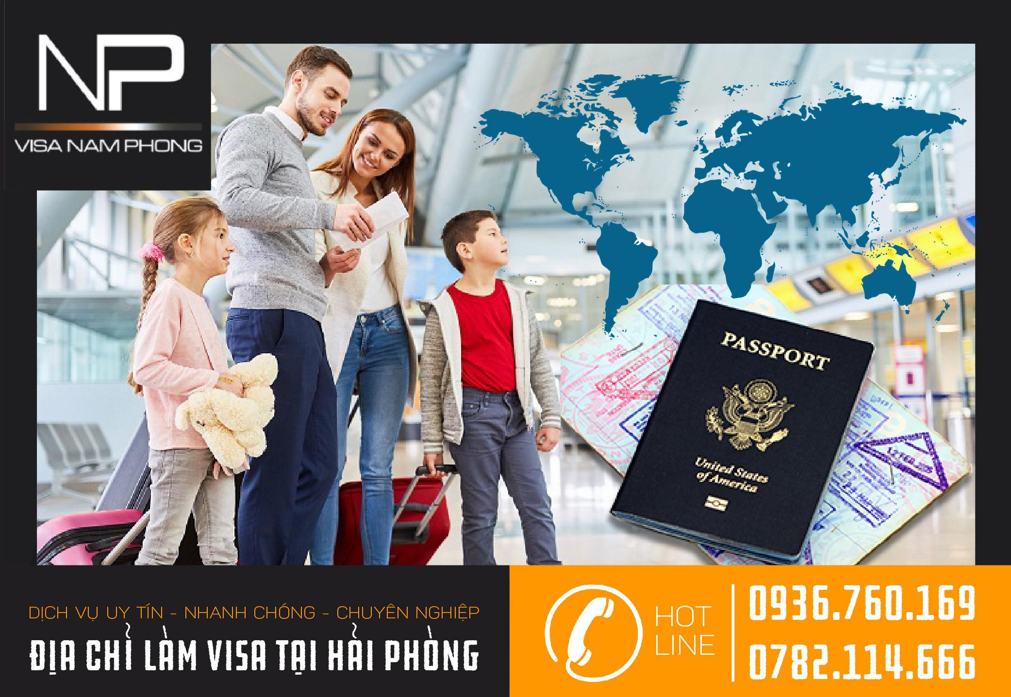 Địa chỉ làm visa tại Hải Phòng
