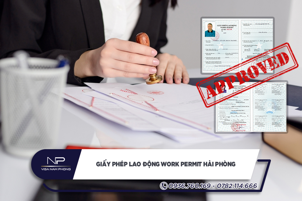 Giấy phép lao động work permit Hải Phòng