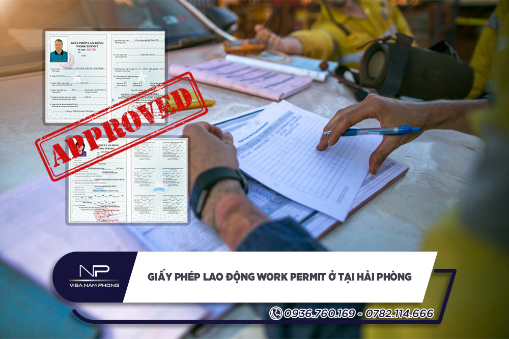 Giấy phép lao động work permit ở tại Hải Phòng