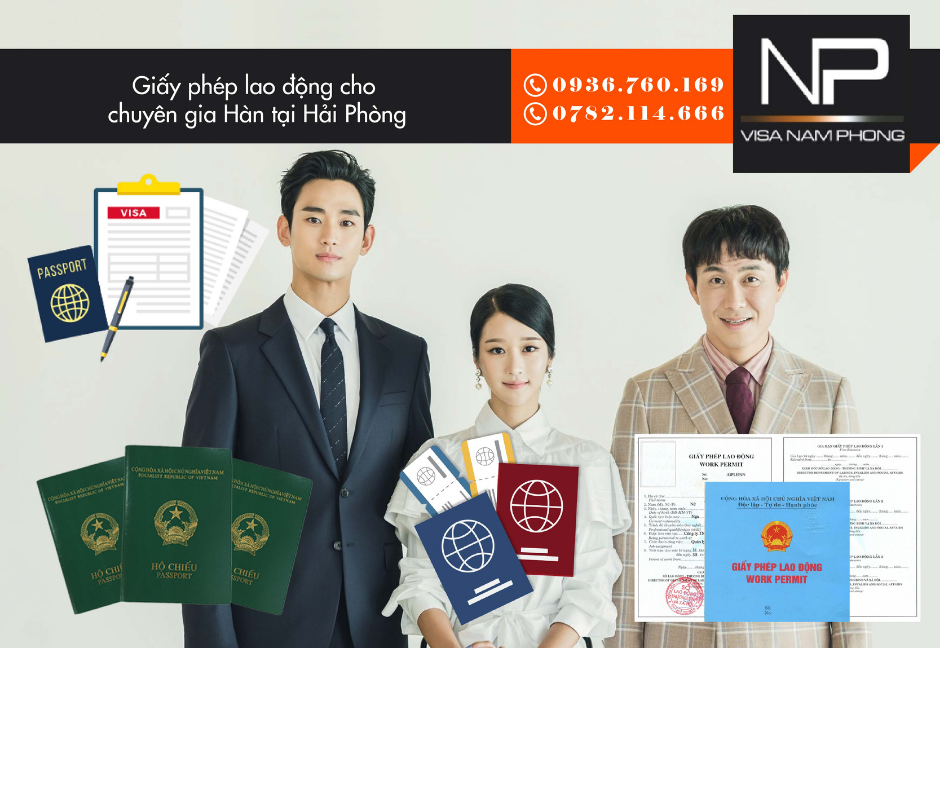 Giấy phép lao động cho chuyên gia Hàn tại Hải Phòng