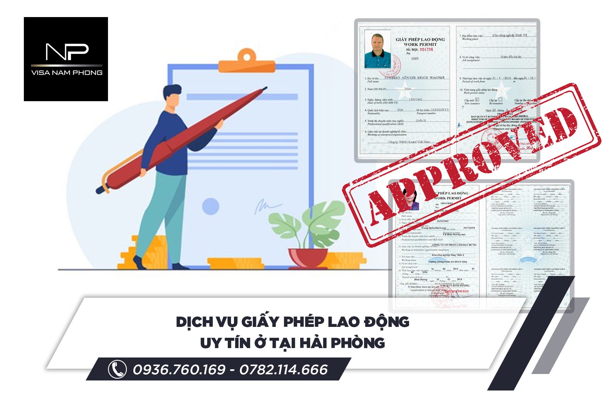 dịch vụ giấy phép lao động uy tín ở tại hải phòng