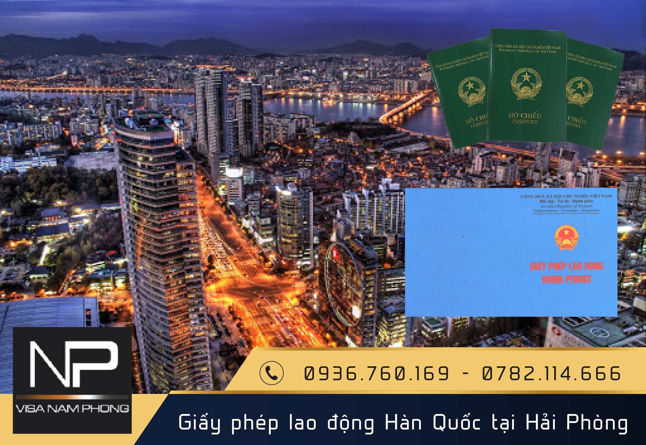 Giấy phép lao động Hàn Quốc tại Hải Phòng