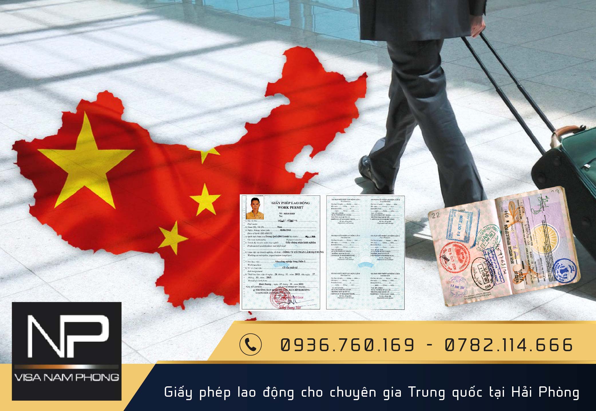 Giấy phép lao động cho chuyên gia Trung quốc tại Hải Phòng