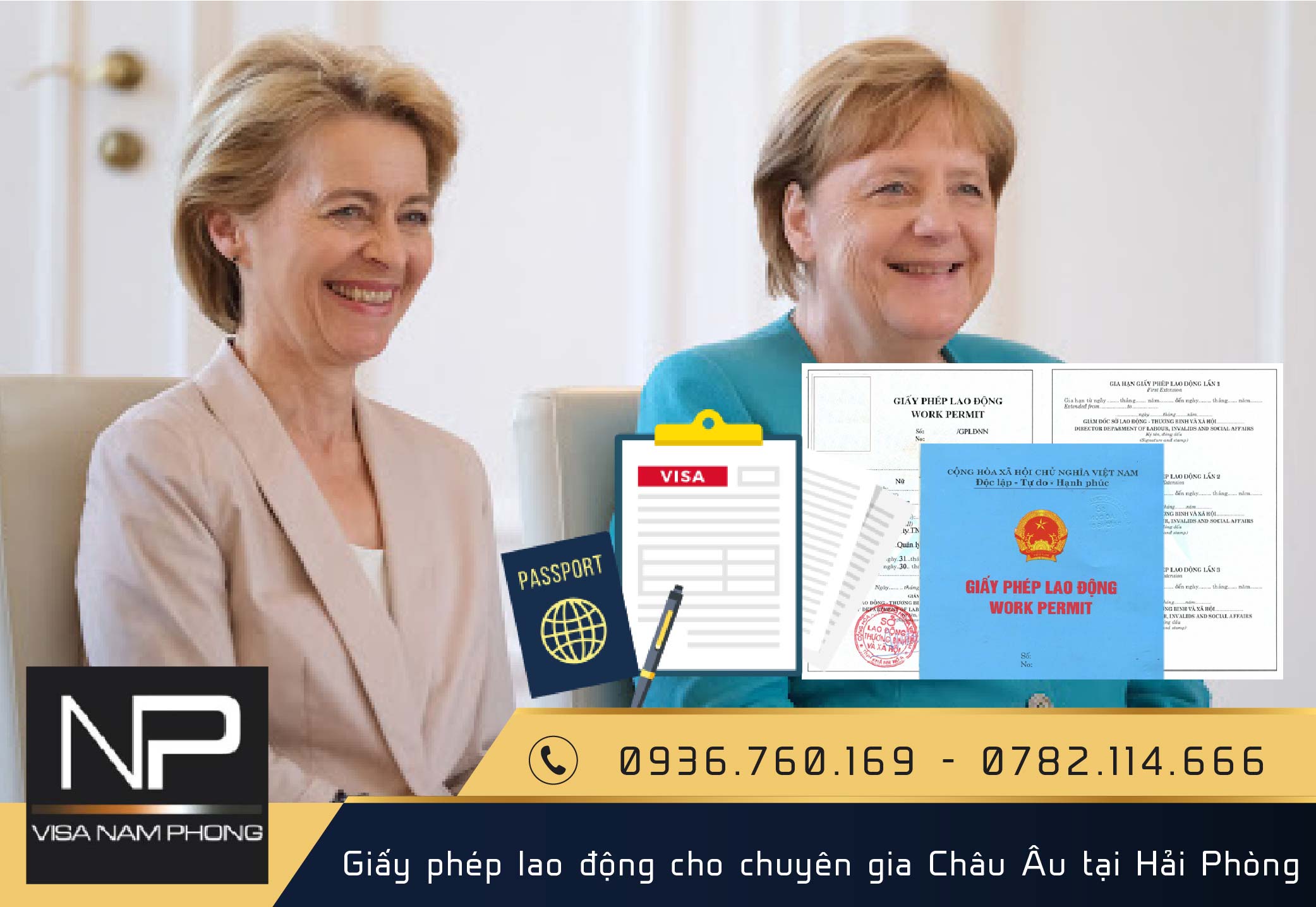 Giấy phép lao động cho chuyên gia Châu Âu tại Hải Phòng